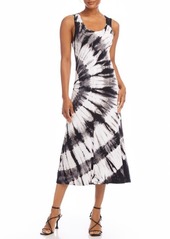 Karen Kane Tie Dye Midi Dress at Nordstrom