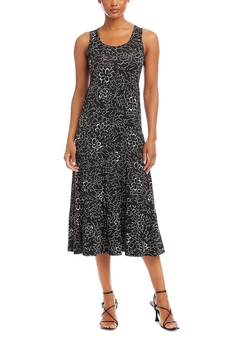 Karen Kane Tiered Midi Dress