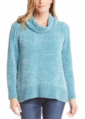 Karen Kane Women's Chenille Cowl Neck Sweater  Extra Small