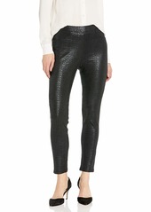 Karen Kane Women's Croco Faux Leather Pant  S