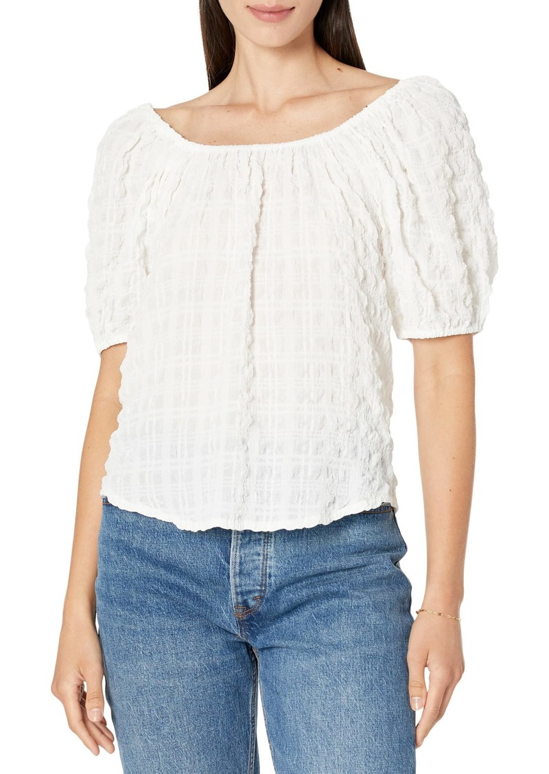 Karen Kane Women's Peasant Top 1 Off-White