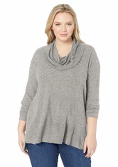Karen Kane Women's Plus Size Cowl Neck Sweater