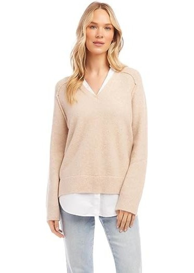 Karen Kane Layered Sweater
