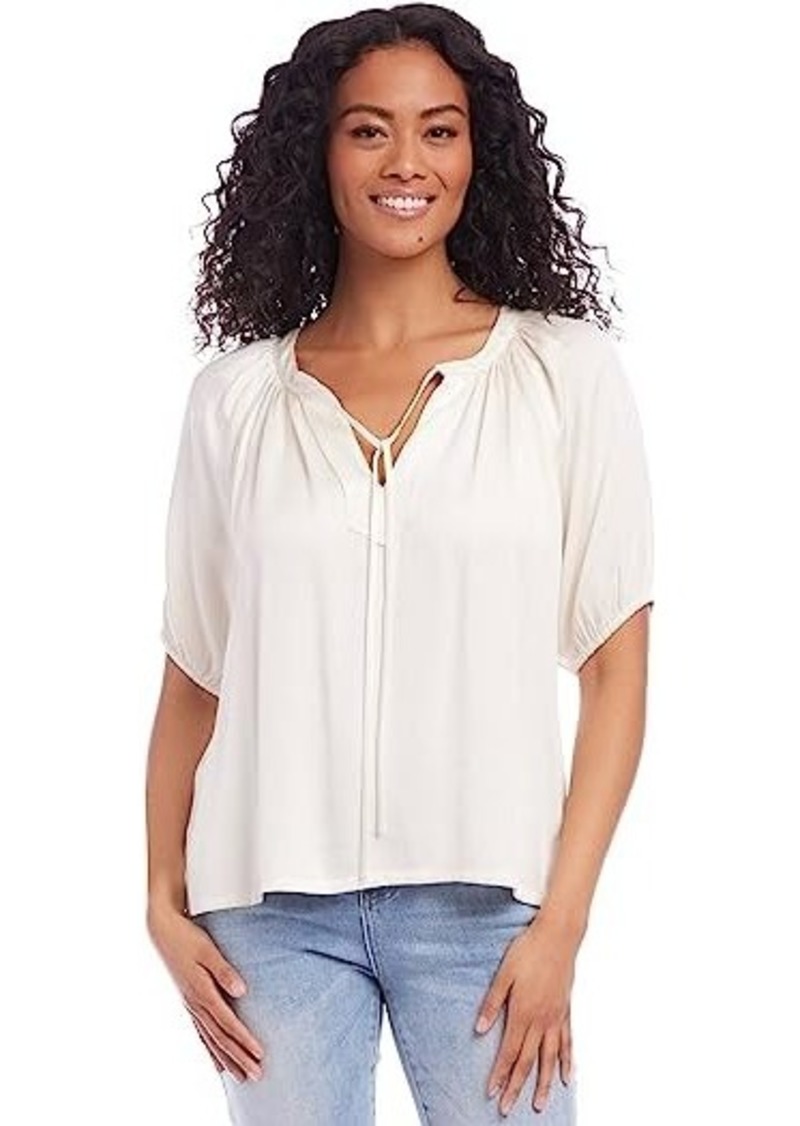 Karen Kane Peasant Top