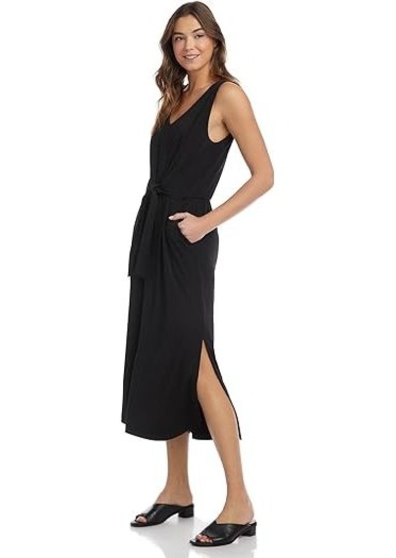 Karen Kane Tie Front Midi Dress