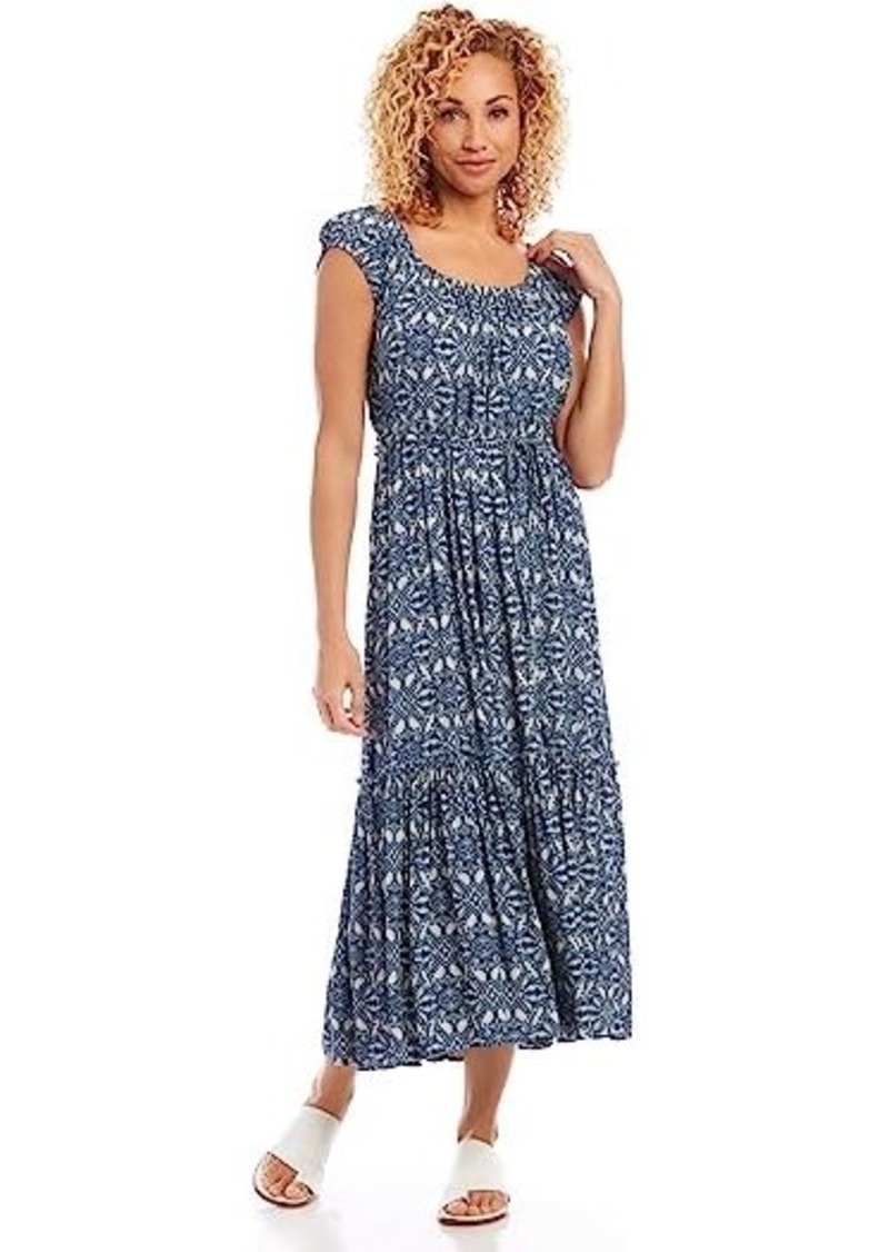 Karen Kane Tiered Midi Dress