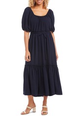 Karen Kane Womens Cocktail Midi Fit & Flare Dress