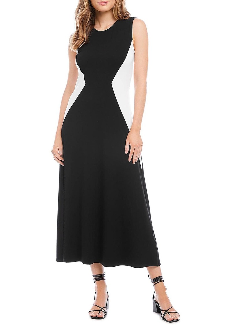 Karen Kane Womens Sleeveless Long Maxi Dress