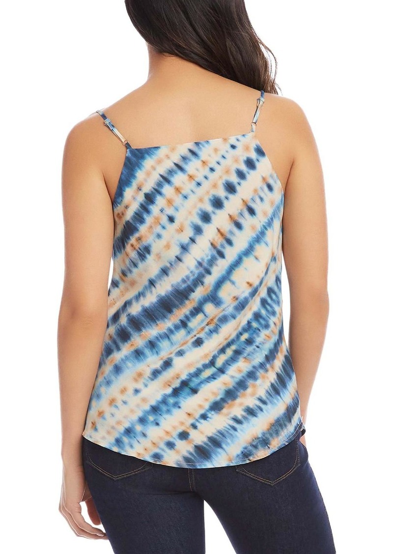 Karen Kane Womens Tie-Dye Adjustable Strap Cami