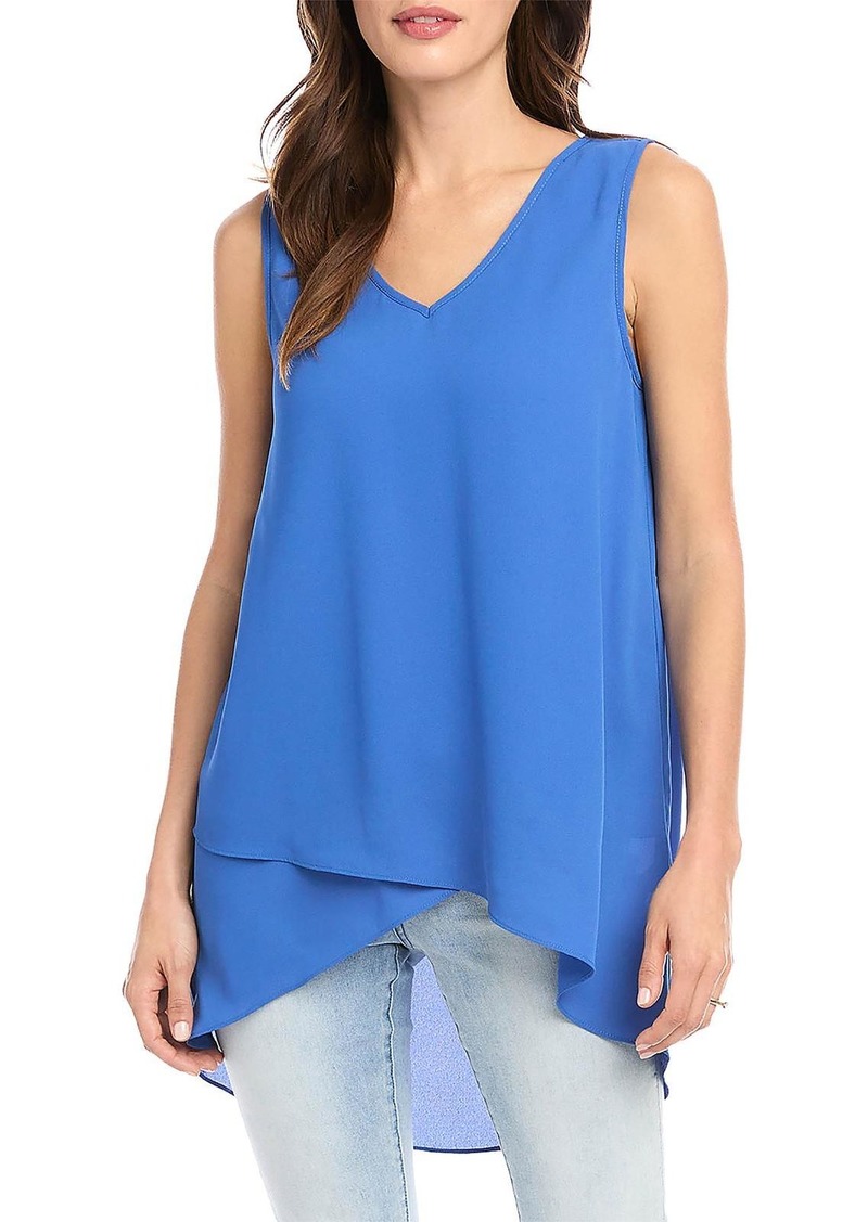 Karen Kane Womens V-Neck Cami Tank Top