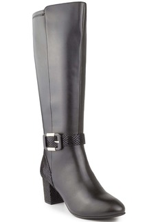 Karen Scott Isabell Womens Fashion Tall Knee-High Boots