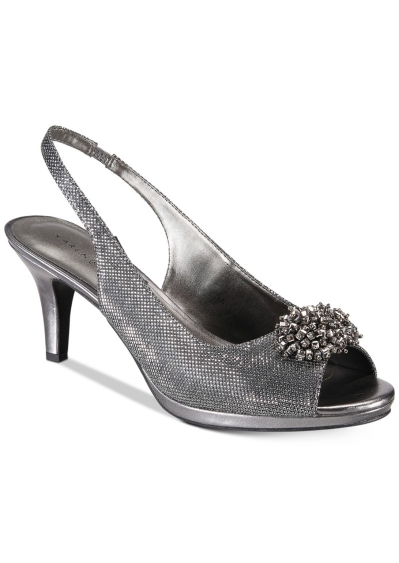 macys womens silver dress shoes