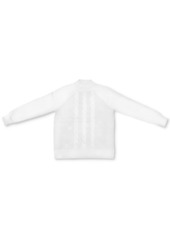 Karen Scott Cotton Cable-Knit Mock-Neck Sweater, Created for Macy's