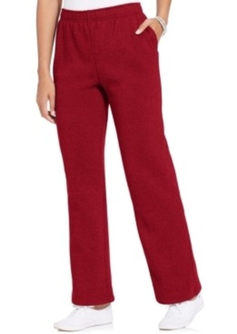 macys karen scott fleece pants