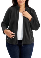 Karen Scott Plus Size Zeroproof Jacket, Created for Macy's
