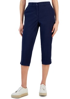 Karen Scott Women's Comfort Waist Capri Pants, Created for Macy's - Intrepid Blue