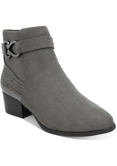 Karen Scott Nadine Womens Faux Leather Ankle Ankle Boots