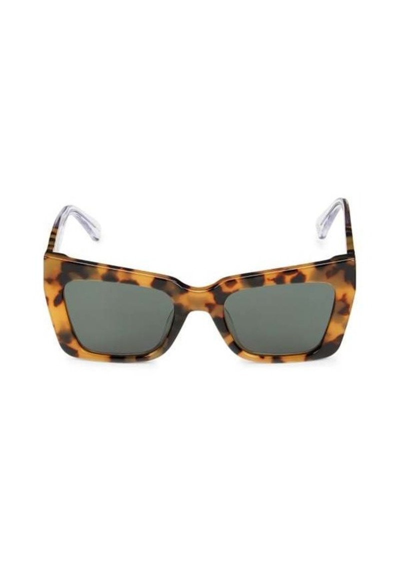 Karen Walker 51MM Cat Eye Sunglasses