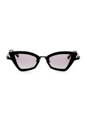 Karen Walker Bad Apple 46MM Triangular Cat Eye Sunglasses