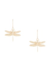 Karen Walker Dragonfly Sleepers hoop earrings