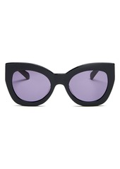 Karen Walker Women's Northern Lights Cat Eye Sunglasses, 51mm