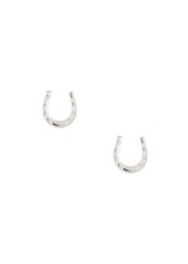 Karen Walker mini horseshoe stud earrings