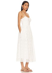 Karina Grimaldi Kaur Eyelet Dress