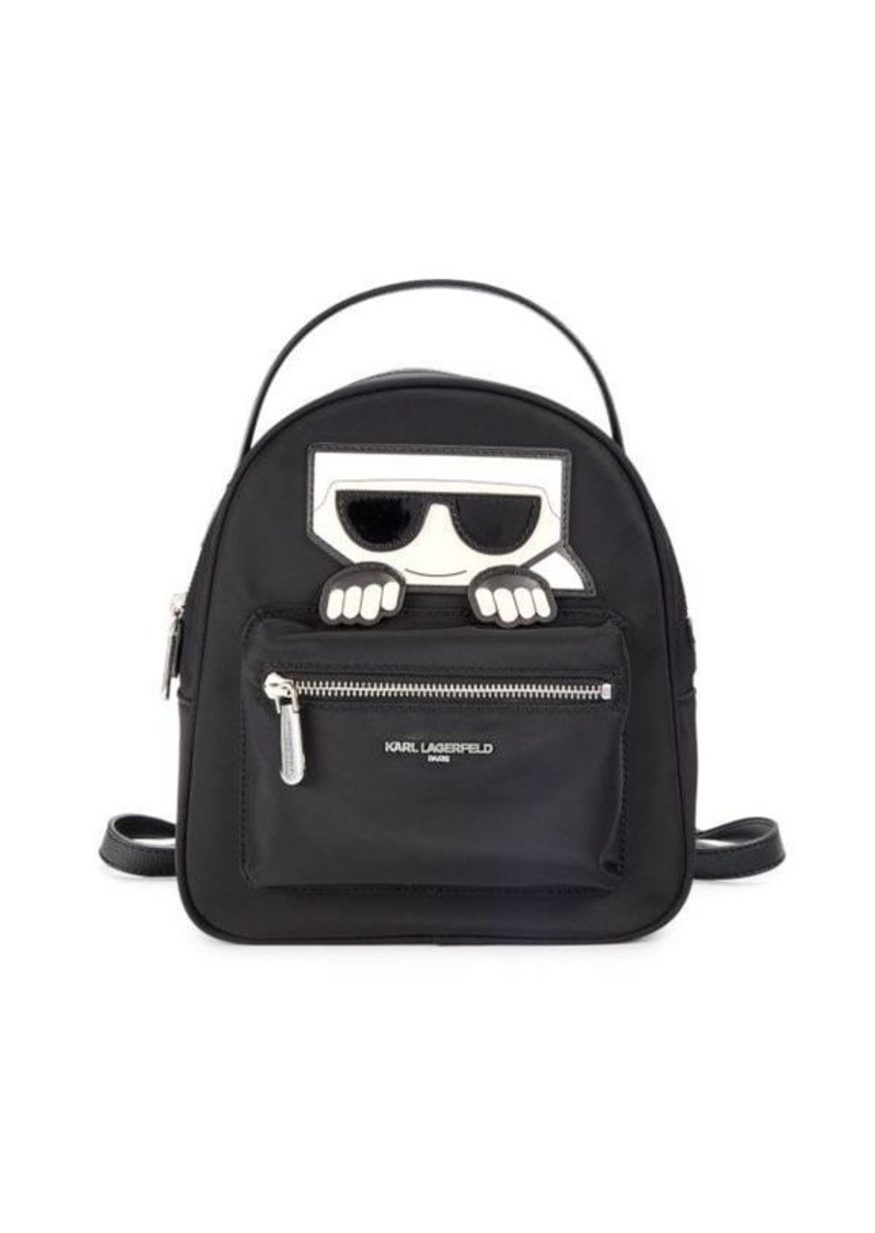 Karl Lagerfeld Amour Logo Backpack