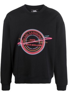 Karl Lagerfeld Athleisure logo-print sweatshirt