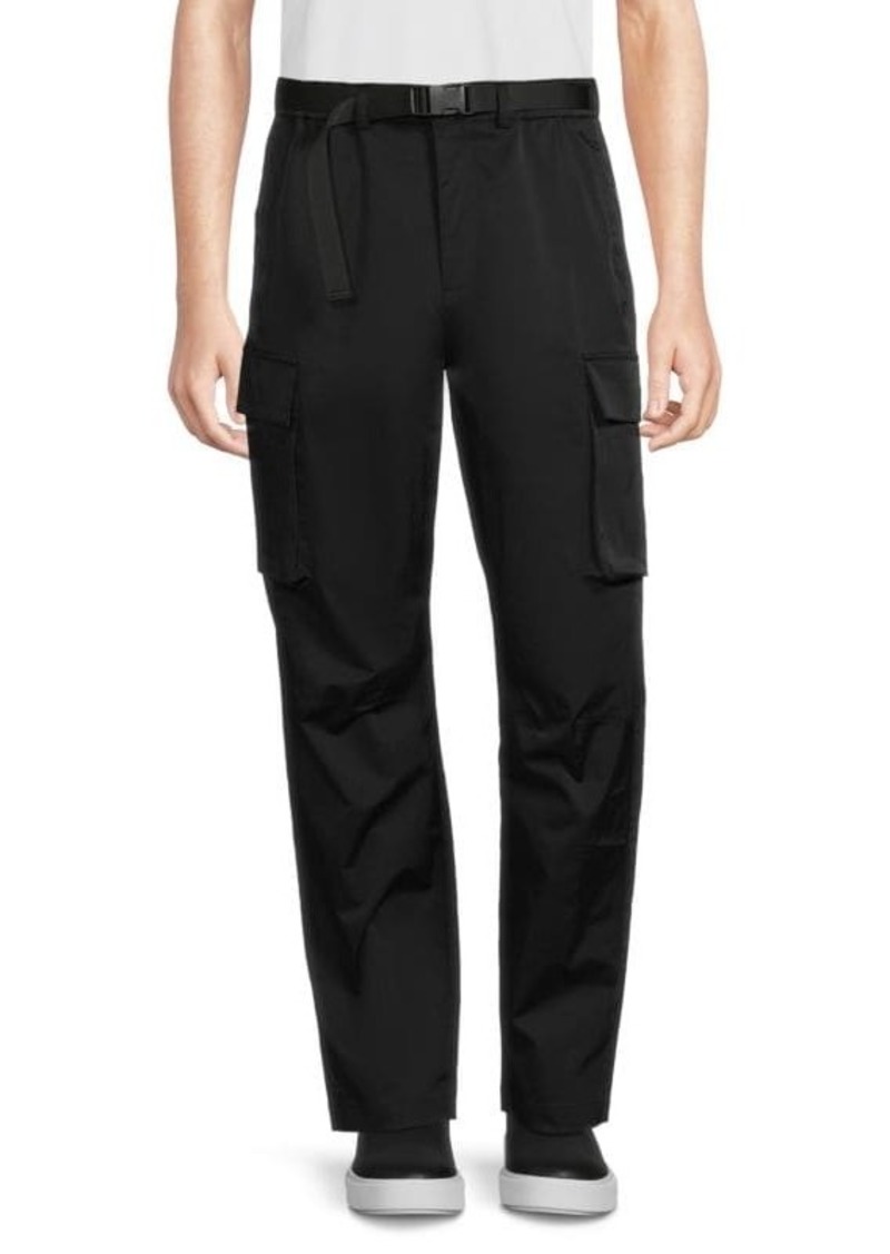 Karl Lagerfeld Belted Cargo Pants