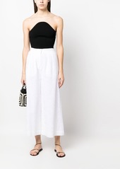 Karl Lagerfeld broderie anglaise cropped culottes