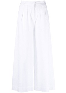 Karl Lagerfeld broderie anglaise cropped culottes