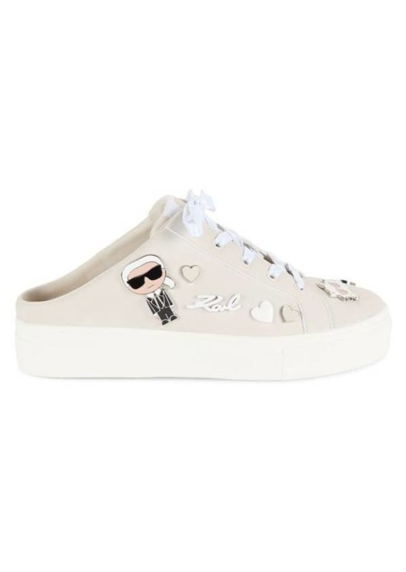 Karl Lagerfeld Cambira Low Top Slip On Sneakers