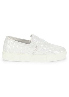 Karl Lagerfeld Clarissa Logo Quilted Slip On Sneakers