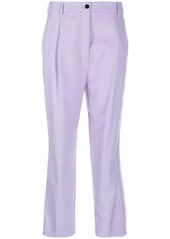 Karl Lagerfeld cropped high-waisted trousers