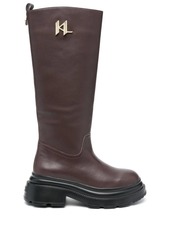 Karl Lagerfeld Danton knee-high riding boots