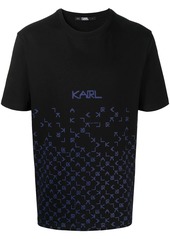 Karl Lagerfeld degradé logo cotton T-shirt
