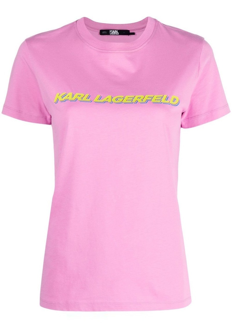 Karl Lagerfeld Future Logo-print T-shirt