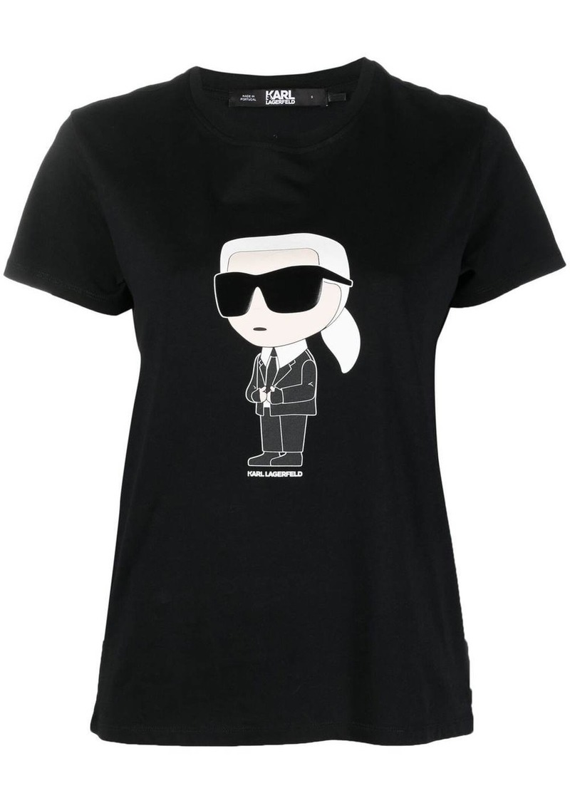 Karl Lagerfeld Ikon organic-cotton T-shirt