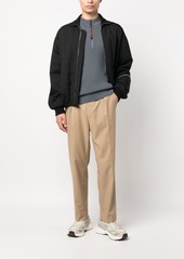 Karl Lagerfeld half-zip merino jumper