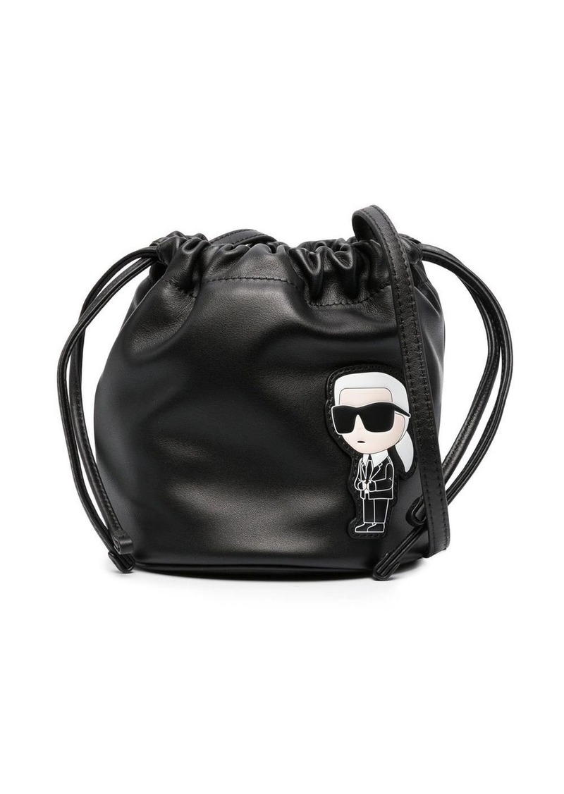 Karl Lagerfeld Ikonik 2.0 bucket bag