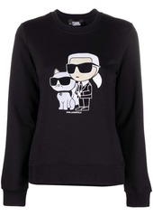 Karl Lagerfeld Ikonik organic-cotton sweatshirt