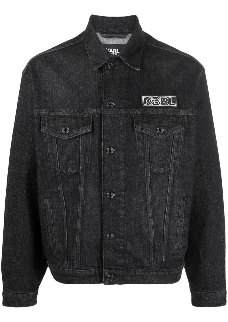 Karl Lagerfeld Ikonik 2.0 denim jacket