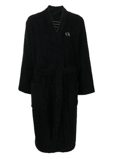 Karl Lagerfeld Ikon 2.0 organic cotton-blend robe