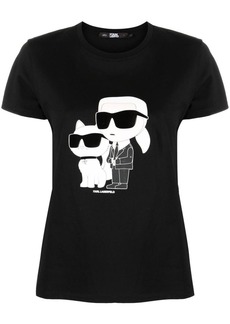 Karl Lagerfeld Ikon organic-cotton T-shirt