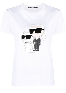 Karl Lagerfeld Ikon organic-cotton T-shirt