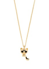 Karl Lagerfeld Ikonik Choupette pendant necklace