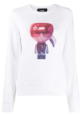 Karl Lagerfeld Ikonik graphic print sweatshirt