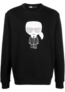 Karl Lagerfeld Ikonik Karl crew-neck sweatshirt