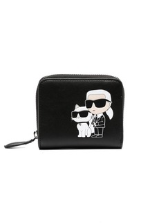 Karl Lagerfeld Ikonik Karl leather purse